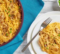 Jednoduché cestoviny s kuracím mäsom