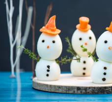 Vajíčkoví snehuliaci