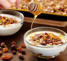 Sladká domáca granola s ovsenými vločkami a kokosovým olejom