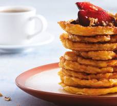 Tekvicové placky s jesenným ovocím