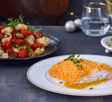 Fileta z tresky v panko strúhanke s dijonskou omáčkou