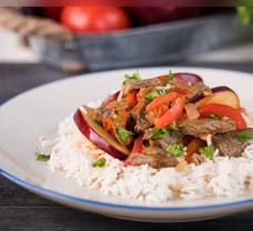 Hovädzie soté s jablkami