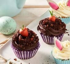 Mrkvové a zajačikové veľkonočné mafiny