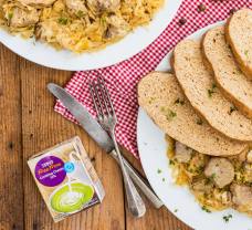 Segedínsky guláš s knedľou