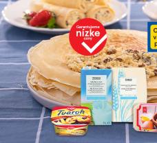 Jemné tvarohové palacinky pre celú rodinu